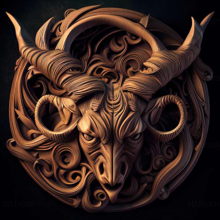 3D model horns (STL)